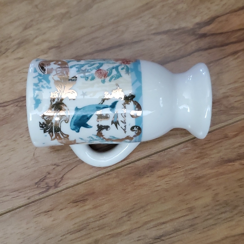 Sea World Dolphin Tea Cup Shot Glass
